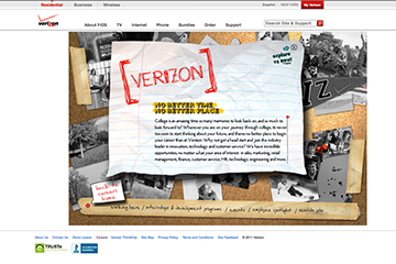 Homepage Verizon Careers Website